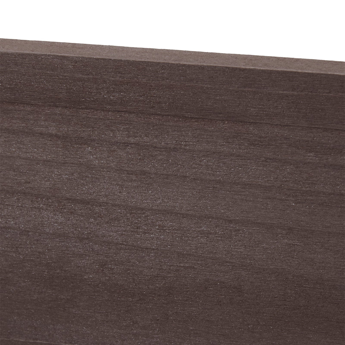 Close-up of the brown painted wood grain